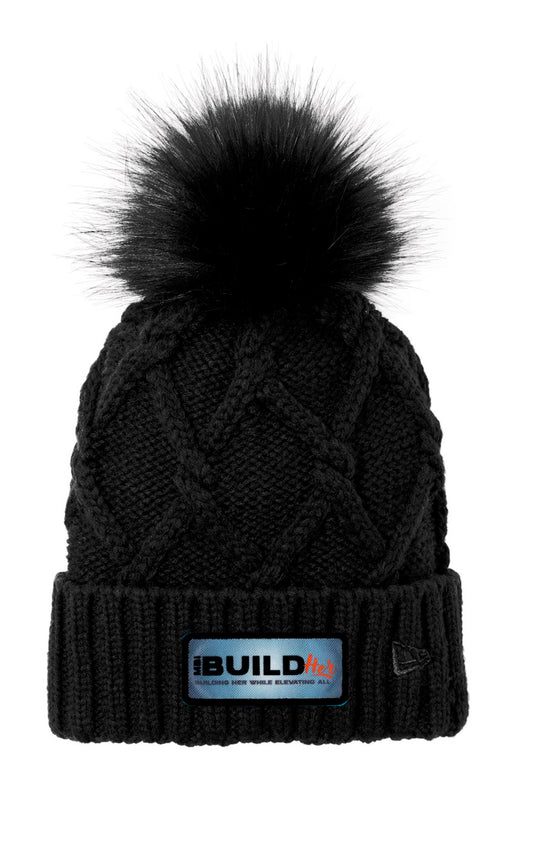 Faux Fur NE Pom Beanie